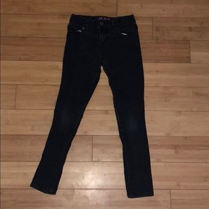 Girls black Place skinny jeans